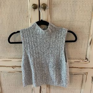Mock Neck Sweater Tank